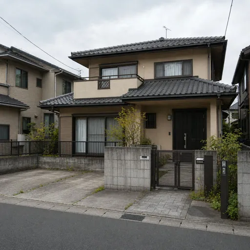 和モダン × セミクローズ の改修前の写真